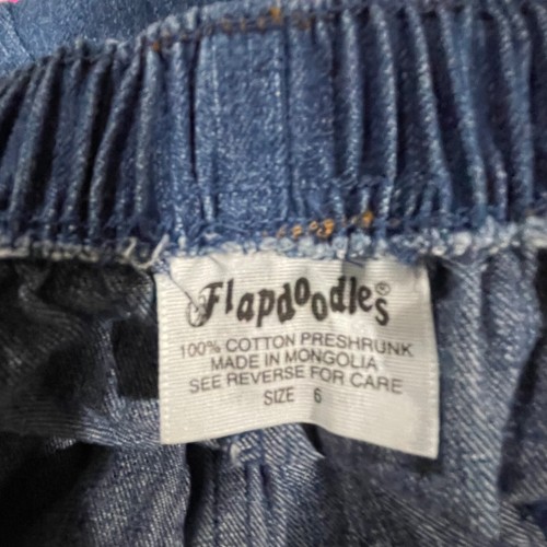 Flapdoodles Denim Capri Jeans Size 6 NWT - Picture 6 of 9