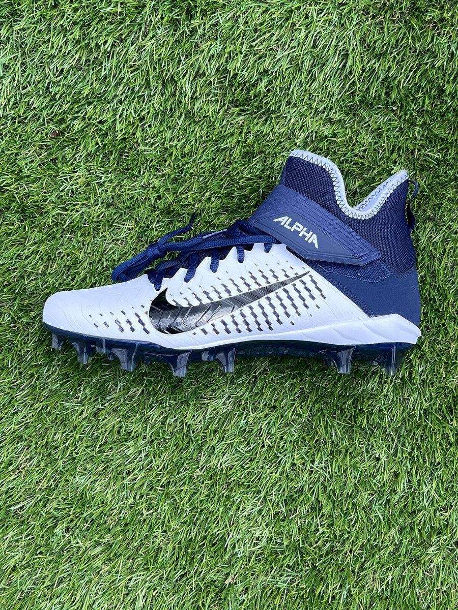 BV3945-102 Size 11.5 Nike Alpha Menace Pro 2 Mid Football Cleats
