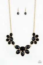 Paparazzi Accessories Jewelry Flair Affair Black Necklace 105n