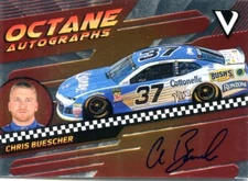 2018 Panini Victory Lane Racing Octane Autograph Auto OA-CB Chris Buescher /99