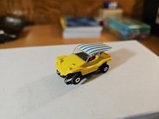 Vintage Aurora Lemon Yellow Dune Buggy Tuff Ones T Jet