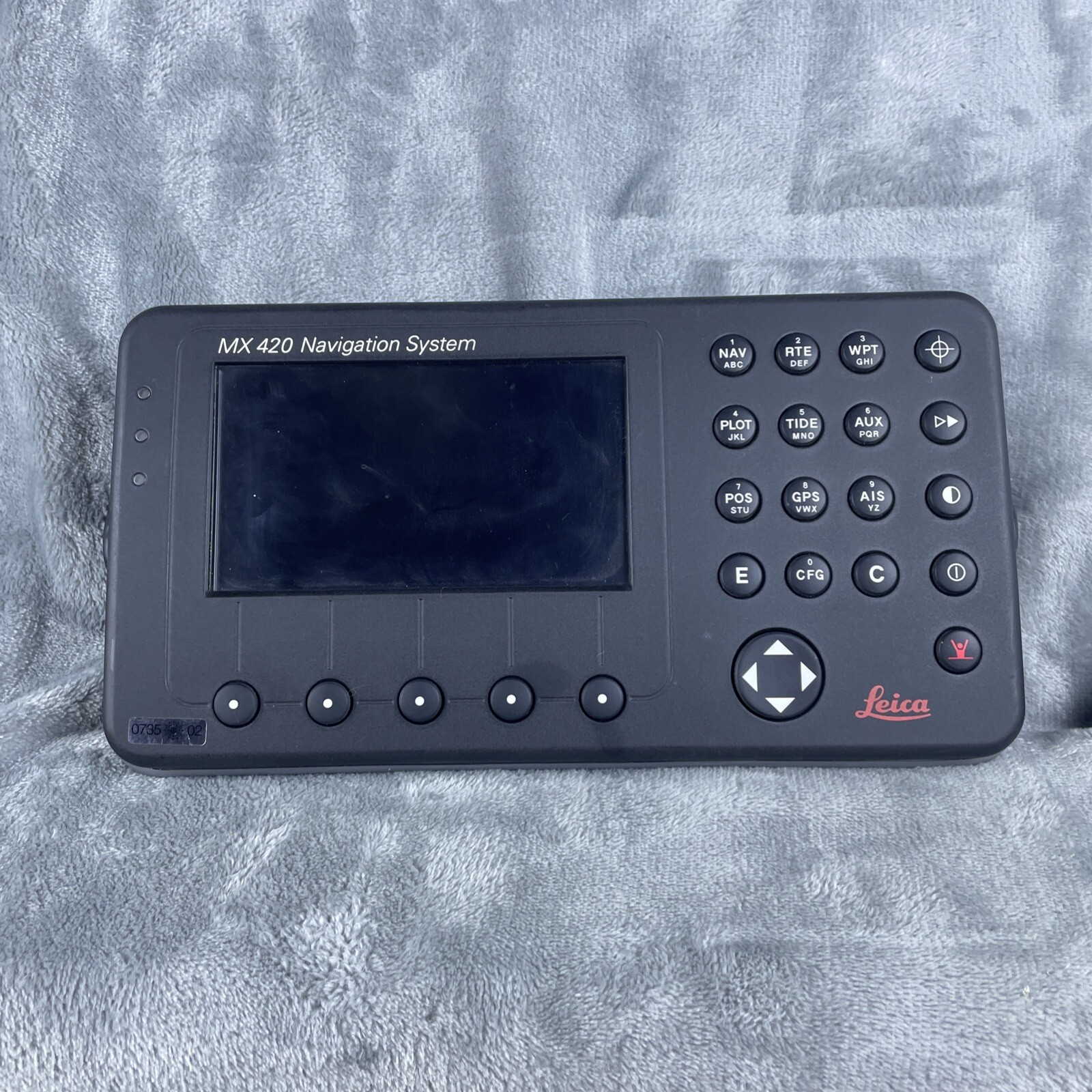 LEICA GPS NAVIGATION SYSTEMS MX-420-2 DISPLAY