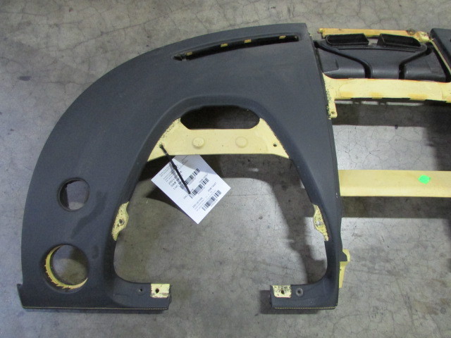 Lamborghini Gallardo Dash Panel, Black With Yellow Stitching Used P/N 401857041E