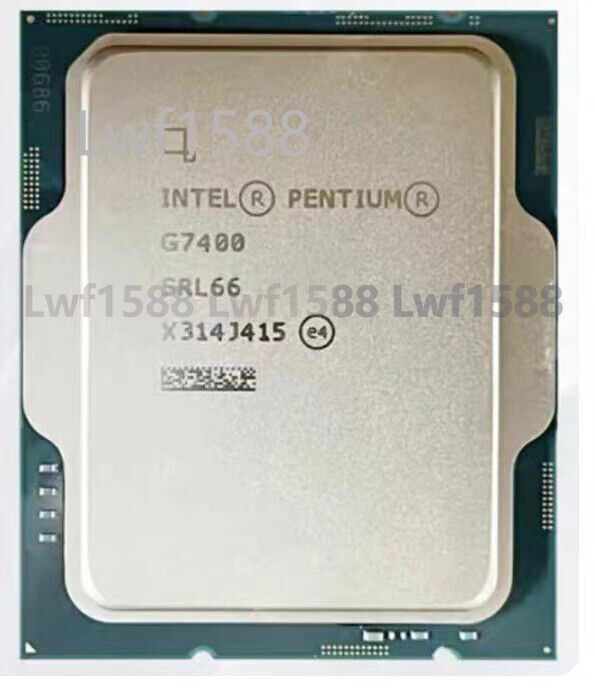 CPU Intel Pentium Gold G7400 (LGA1700) 12th generation Intel Pentium Gold G7400 LGA 1700 dual-core 3.7GHz