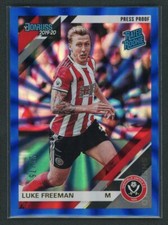 2019-20 LUKE FREEMAN 20/75 PANINI CHRONICLES DONRUSS LASER RATED ROOKIE RC #144