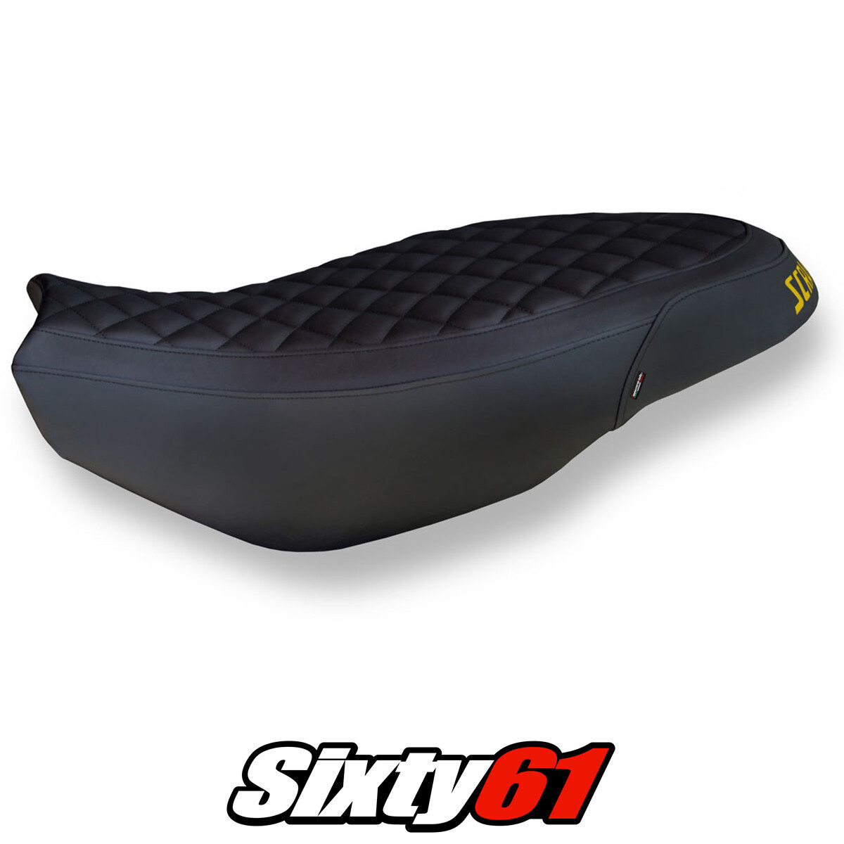 Ducati Scrambler 400 800 1100 Seat Cover Tappezzeria 2015-2024 Vintage Black