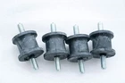 4pcs Rubber Vibration Damper Vibration Damper M8 Air Conditioning Heat Pump