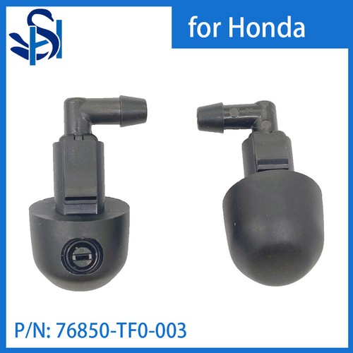 2PCS X Washer Water Nozzle Windscreen Cleaning for Honda Fit Jazz 76850-TF0-003