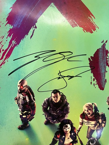 twenty one pilots (Tyler + Josh) SIGNED AUTOGRAPHED Suicide Squad poster 27'x40' - Bild 4 von 5