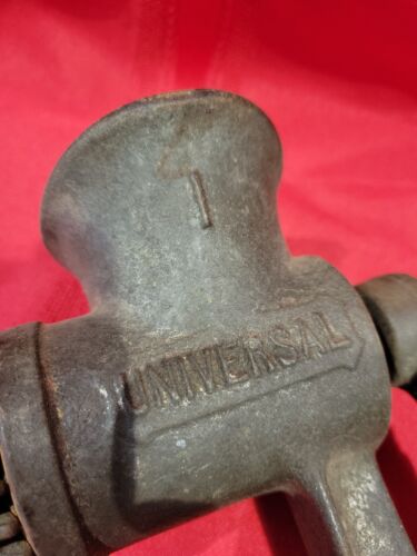 Vintage Universal Food Chopper No. 1 L.F. & C New Britain Conn. USA Meat Grinder - Picture 4 of 20