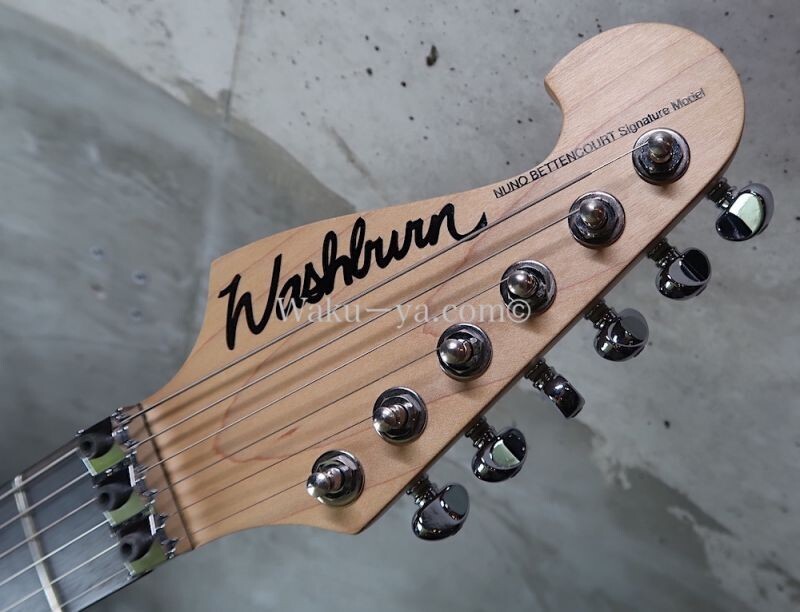 🎸 Washburn N4 Nuno Bettencourt Black/White Splatter 🎸 Washburn N4 Nuno Bettencourt Black/White Splatter