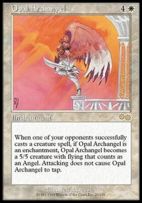 Opal Erzengel ~ Urza's Saga [ Excellent ] [ Magic MTG ]