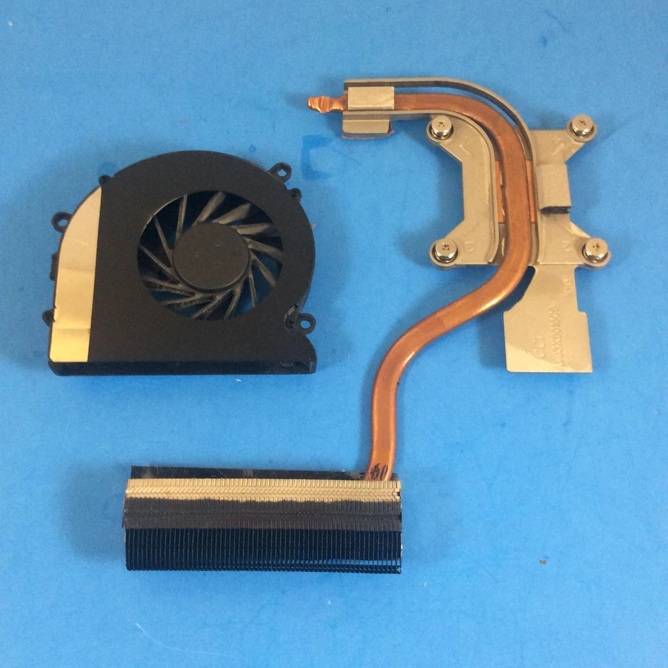 490503-001 480481-001 HP PAVILION DV7-1745dx DV7-1000 Cooling Fan & Heatsink NT* - Image 2 of 3