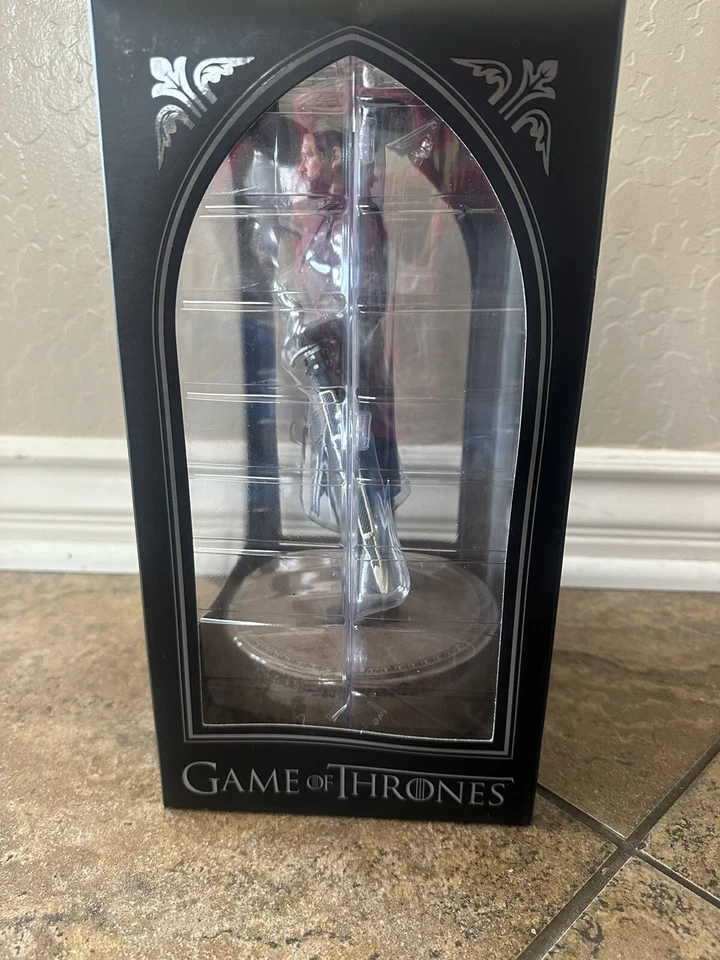 Juego de Tronos Jon Snow 10” Figura Premium Caballo Oscuro Estatua Foto 3 de 4