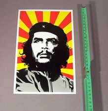 26cm Large CHE GUEVARA Decal As Rare Sticker, Cuba Revolutionary