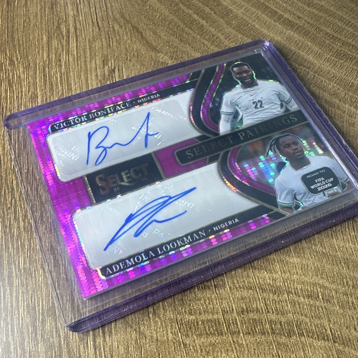 25+ Soccer Nigeria Autographed Sports Trading Cards & Accessories