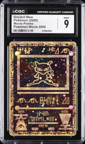 2000 POKEMON GAME MOVIE POKEMON 2000 MOVIE ANCIENT MEW CGC 9