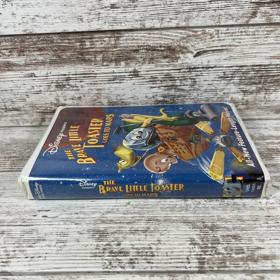 The Brave Little Toaster Goes to Mars (VHS 1998) Disney Farrah Fawcett  - Image 3 of 4
