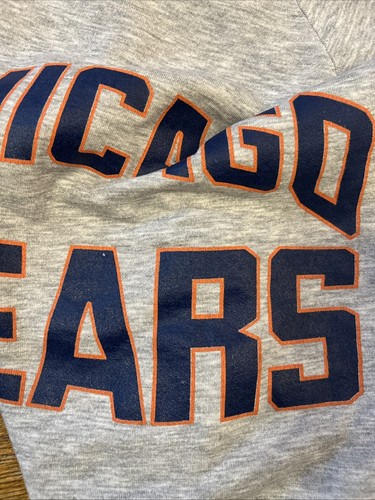 Vintage 1980s Logo 7 Chicago Bears Crewneck Sweatshirt Sz XL Made In USA - Picture 10 of 11