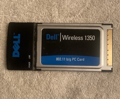 Dell Wireless 1350 WLAN PC Card WL-611GD 802.11b/g WiFi Laptop Adapter CardBus