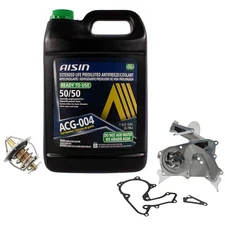 AISIN Green Engine Coolant Water Pump Thermostat Kit For Genesis Coupe 3.8L V6