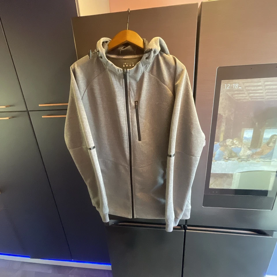 Burton Mens Process Softshell Jacket, High Rise Heather, Large - Image 3 of 4