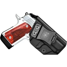 Amberid Micro 9 Holster IWB  Kydex Holster Fit: Kimber Micro 9mm Pistol Inside