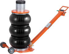 Cric Pneumatico per Auto, 3 Ton 1-6S Con Colonna Rialzata E Maniglia Regolabile,
