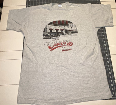 VTG 1995 Cheers Boston Pub T-Shirt Mens XL Single Stitch Cheers Sitcom Graphic