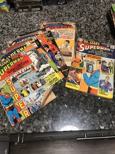 Superman DC National Comics Superman Vintage Comics Includes 2 80 Page As Is