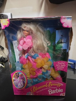 Vintage 1996 Mattel Blossom Beauty Barbie Doll w/ Magical Fairy #17032