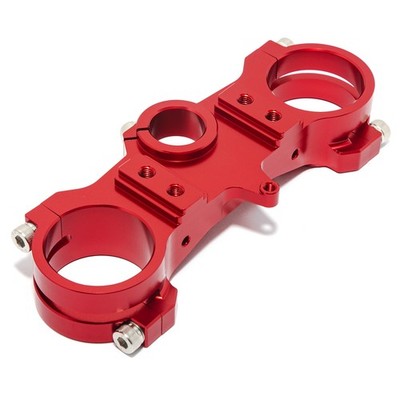 Rot obere Dreifachklemme für Talaria Komodo TL6000 eloxiertes Aluminium