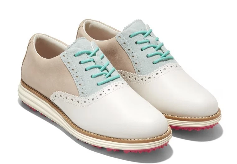 Cole Haan W27603 Size 6.5 Women's ØriginalGrand Shortwing Oxford Waterproof Golf