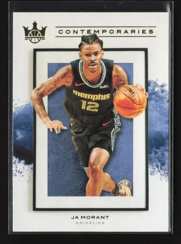2020-21 Panini Court Kings Contemporaries Ja Morant #13 Memphis Grizzlies