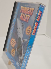 🔥 Tomcat Alley (Sega CD 1994) Jet Fighter Combat Complete CIB w/ Manual VGC