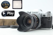 Near MINT w/Hood Canon AE-1 SLR 35mm Film Camera FD 28mm F/2.8 S.C From JAPAN