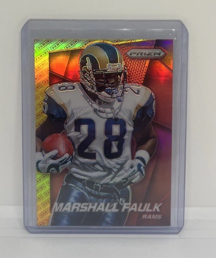 2014 Panini Prizm Marshall Faulk Panini Logo Prizm #48 SP