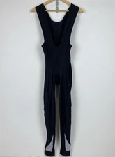 Le Col Cycling Bib Tights Leggings Jumpsuit Overalls Men’s Size L Black Top