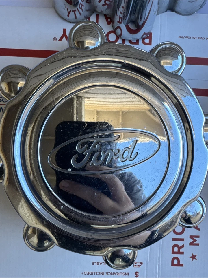 Ford F250 F350 Super Duty 1999 2000 2001 2002 2004 pickup tapacubos tapacubos OEM Foto 2 de 4