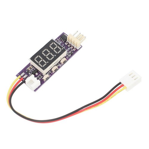 DC 12V 4-Draht-PWM-LüFtertemperaturregler, Temperaturgeschwindigkeit, Digit8657 - Bild 2 von 10