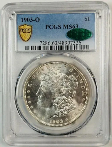 1903 O Morgan Silver Dollar PCGS MS-63 CAC Low CAC Pop!