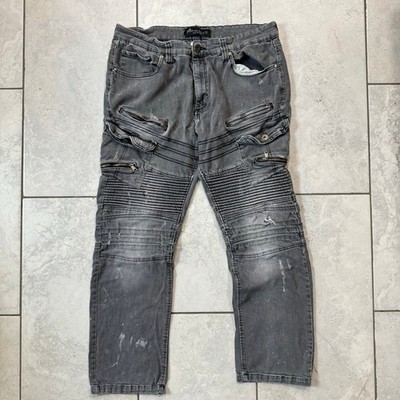 Vintage Y2K Marc Ecko Cut and Sew Y2K Size 36x30 Distressed Jeans