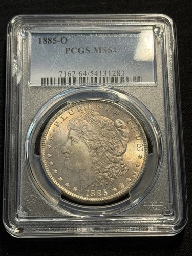 1885-O Morgan Dollar - MS-64 PCGS Toning