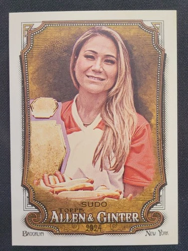 2024 Topps Allen & Ginter Miki Sudo #227 Hot Dog Eating Champion