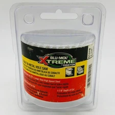Blu Mol Xtreme 5137B Hole Saw 2-1/4" / 57mm Cobalt Steel Bi-Metal Cats Eye Open