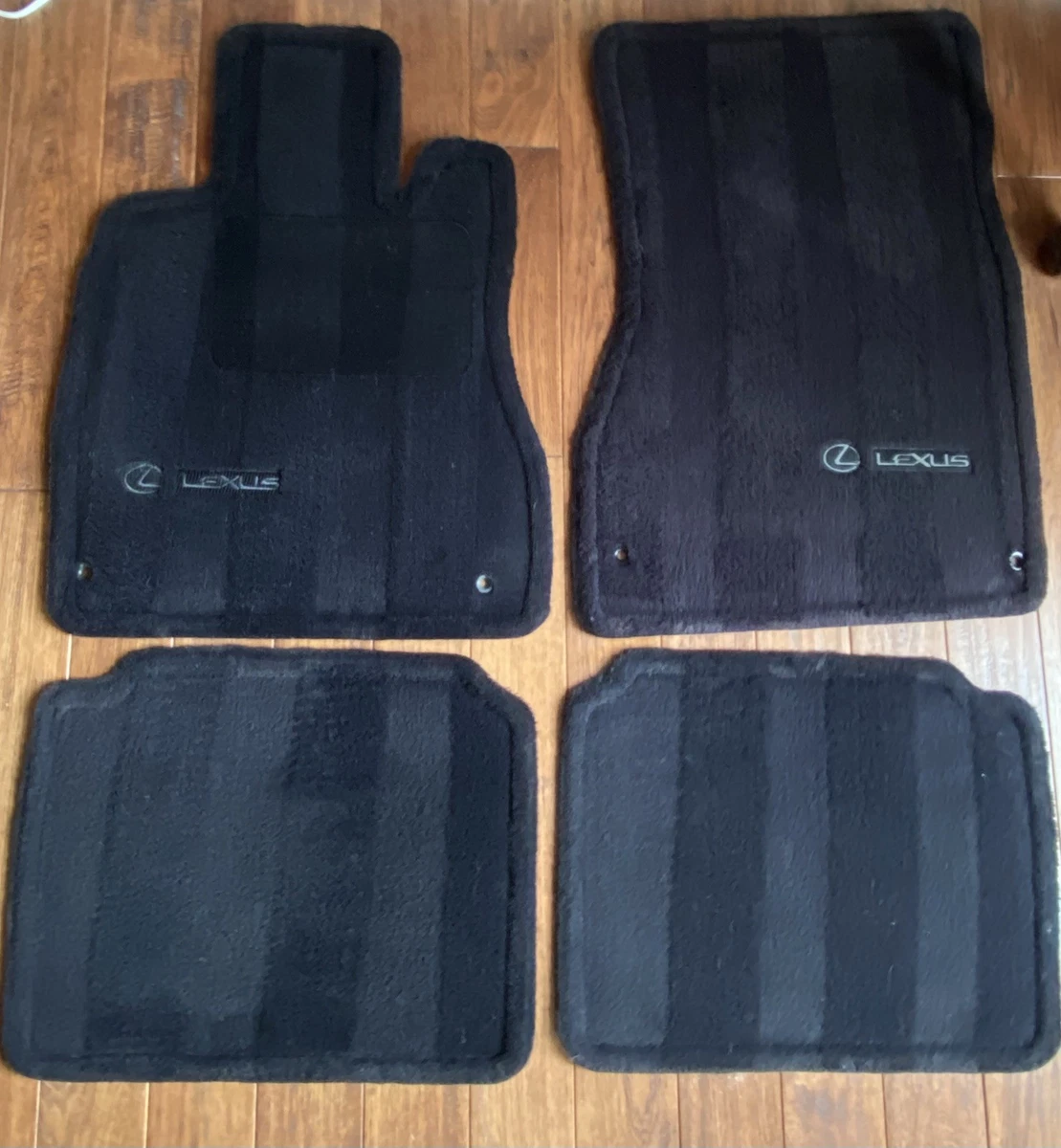 Velours Fußmatten für Lexus LS 430 Bj. 2000 - 2006 Automatten SCHWARZ PREM 4 1