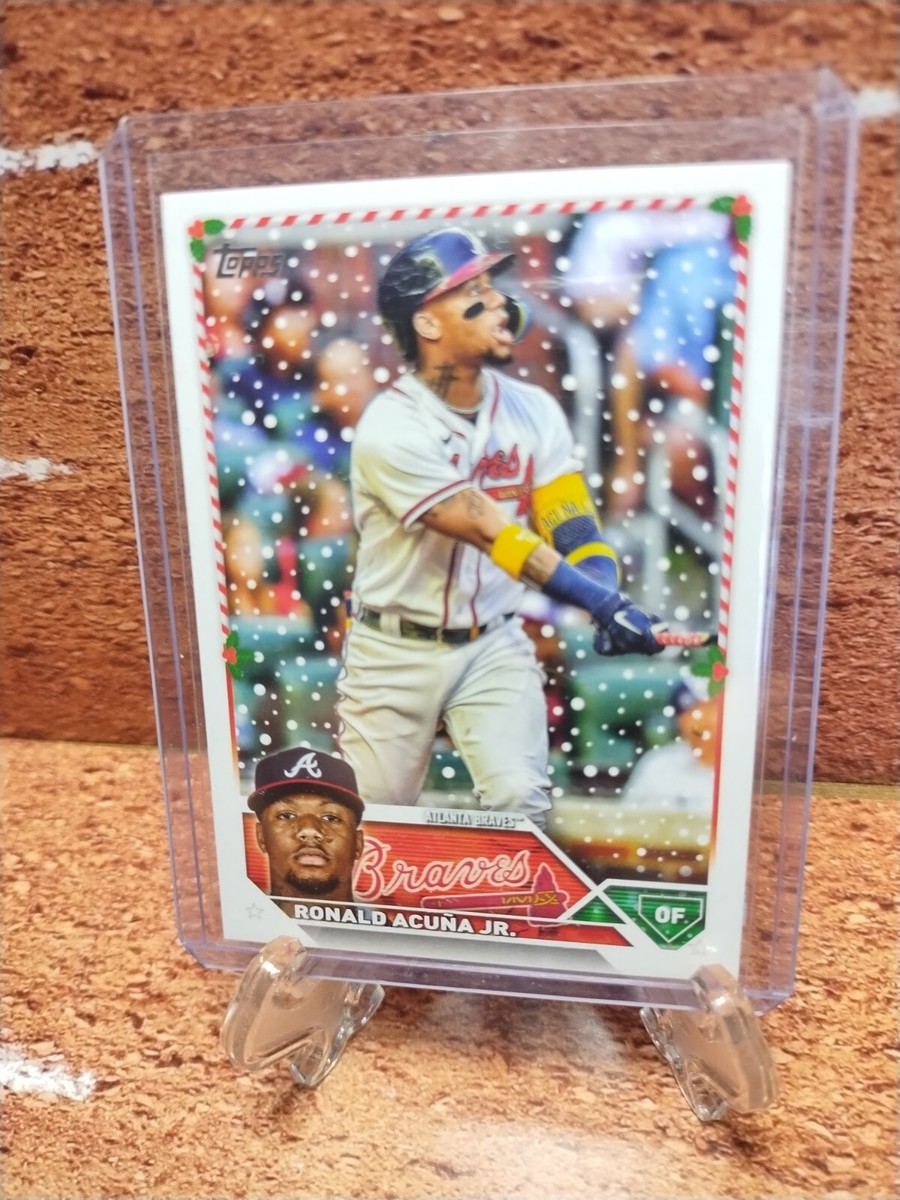 アクーニャ Jr. Topps Holiday Card 2023 #19 19 2023 Topps Holiday card Ronald ACUNA JR!!!! | eBay