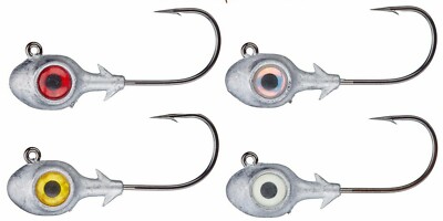 Z-Man Striper Eye Jigheads 1/2, 3/4 or 1 oz. Striped Bass Fishing Swimbait Heads