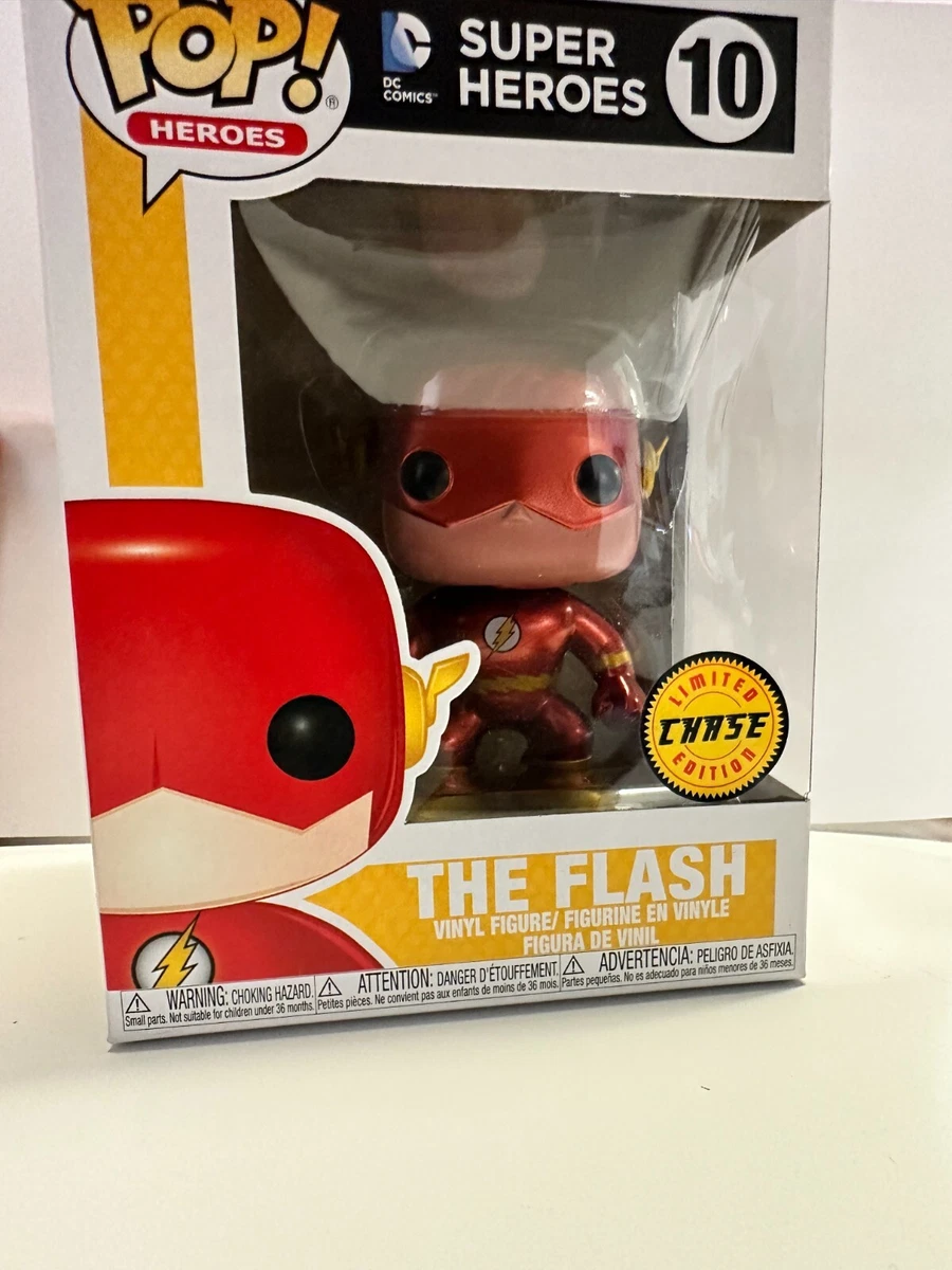 Funko POP Super Heroes FLASH 10 LIMITED EDITION CHASE BOX