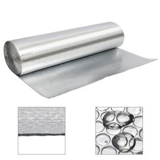 25m/40m/50M Foil Bubble Floor Wall Thermal Foil Double Insulation Loft Shed